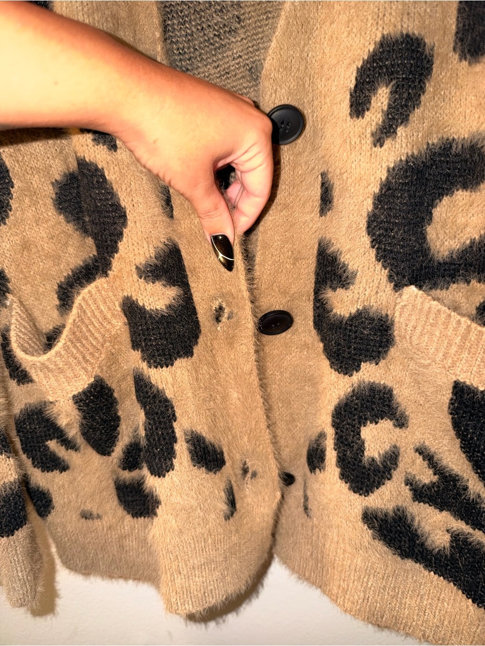 Leopard Cardigan - Picture 2 of 4